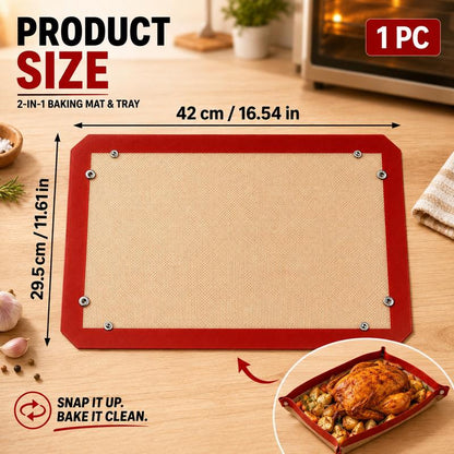 SIMPLYCOOK© Reusable Baking Silicone Mat